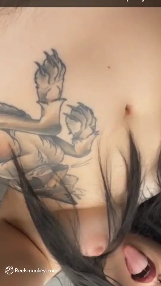 Green Eyed Elf Showcasing Her Hairy Pussy On Tiktok With Different Camera Angles
