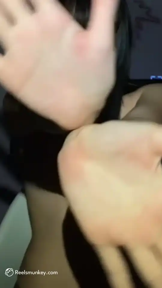 Short Black Hair Asian Girl Gives Pretty Hand Moves Dance On Tiktok