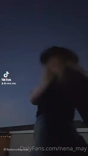 Curvy Girl With Big Boobs Dancing Under The Moonlight