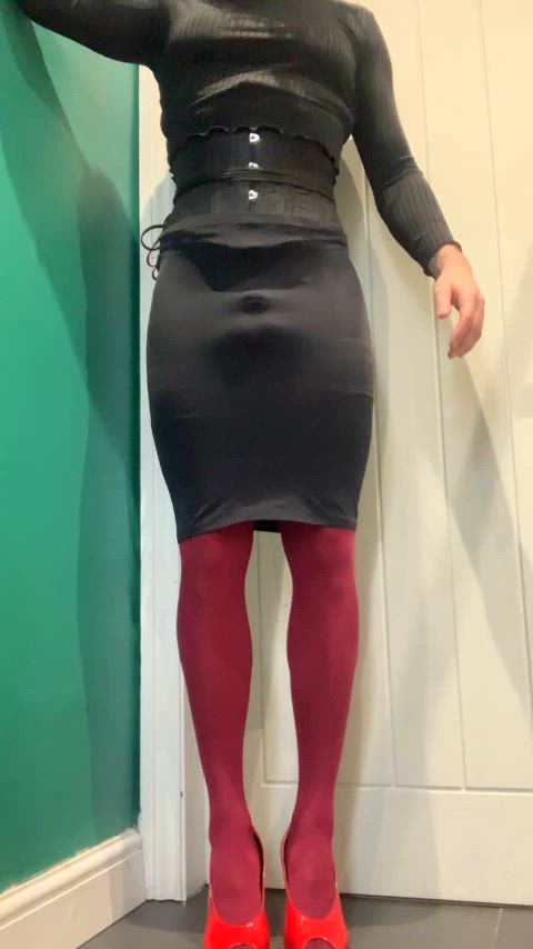 Chastity Crossdressing High Heels