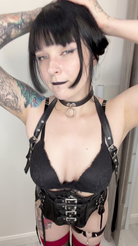 April Goth Goth Tease