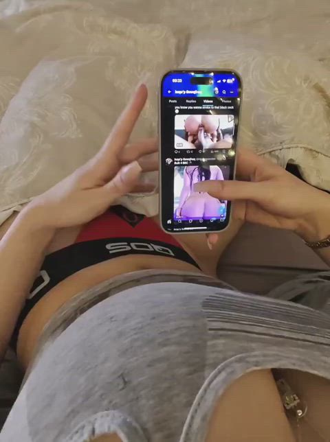 BBC slut Masturbating Sex Toy