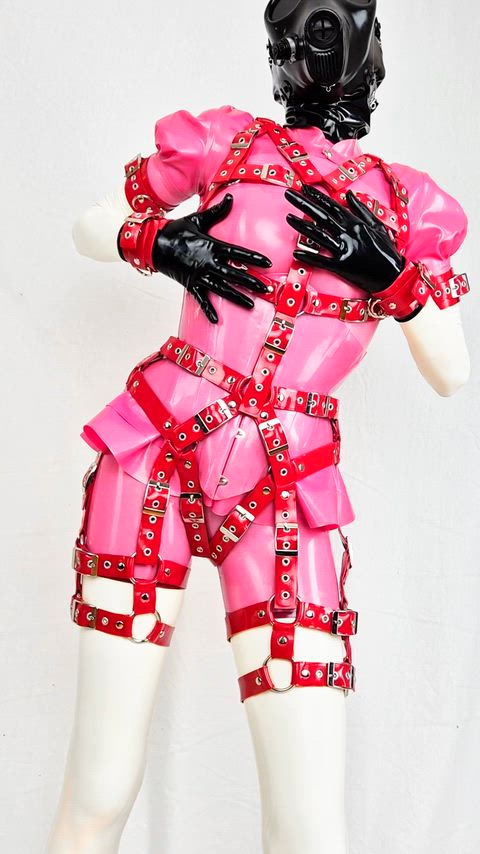 Tempting Fetish Flaunt in Latex