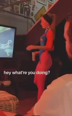 Blonde Blowjob Uniform