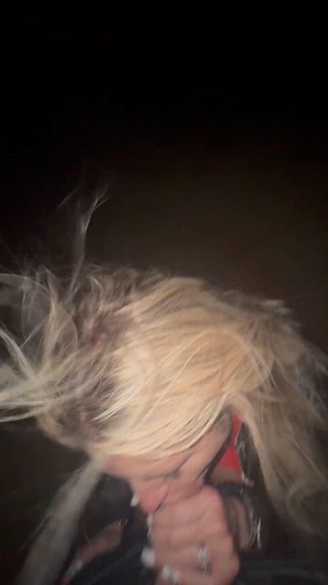 Big Dick Blonde Blowjob