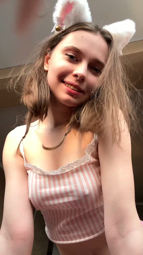 Boobs Brunette Catgirl