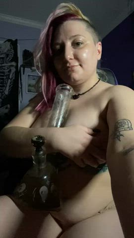 Big Tits Emo Smoking