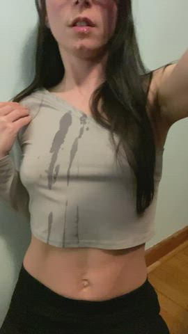 Brunette Cum Facial