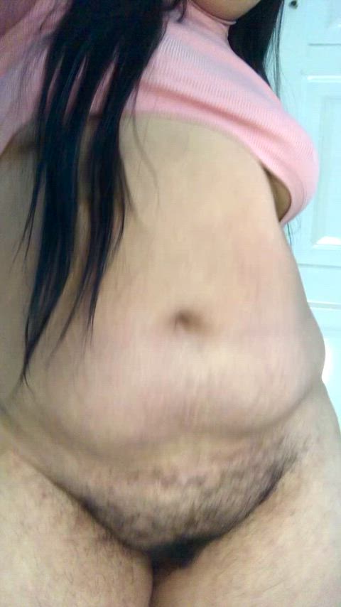 Belly Button Hairy Pussy belly