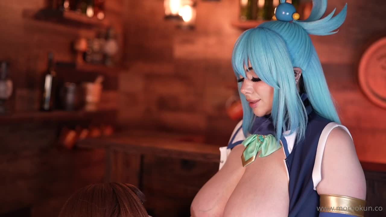 Aqua Y Megumi Futanari Cosplay konosuba