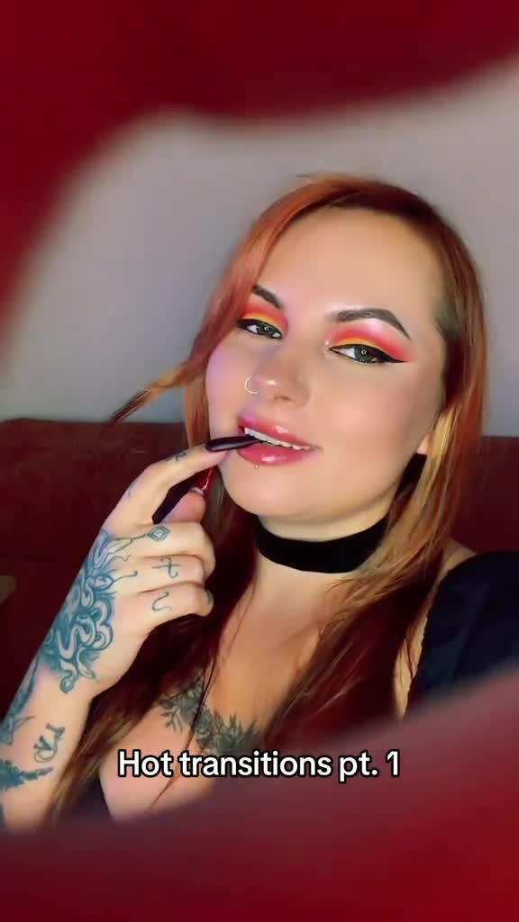 [User Submitted] Failed Serbian Goth TikTok Creator Doesn't Want You to Know She Secretly Loves BBC (1)