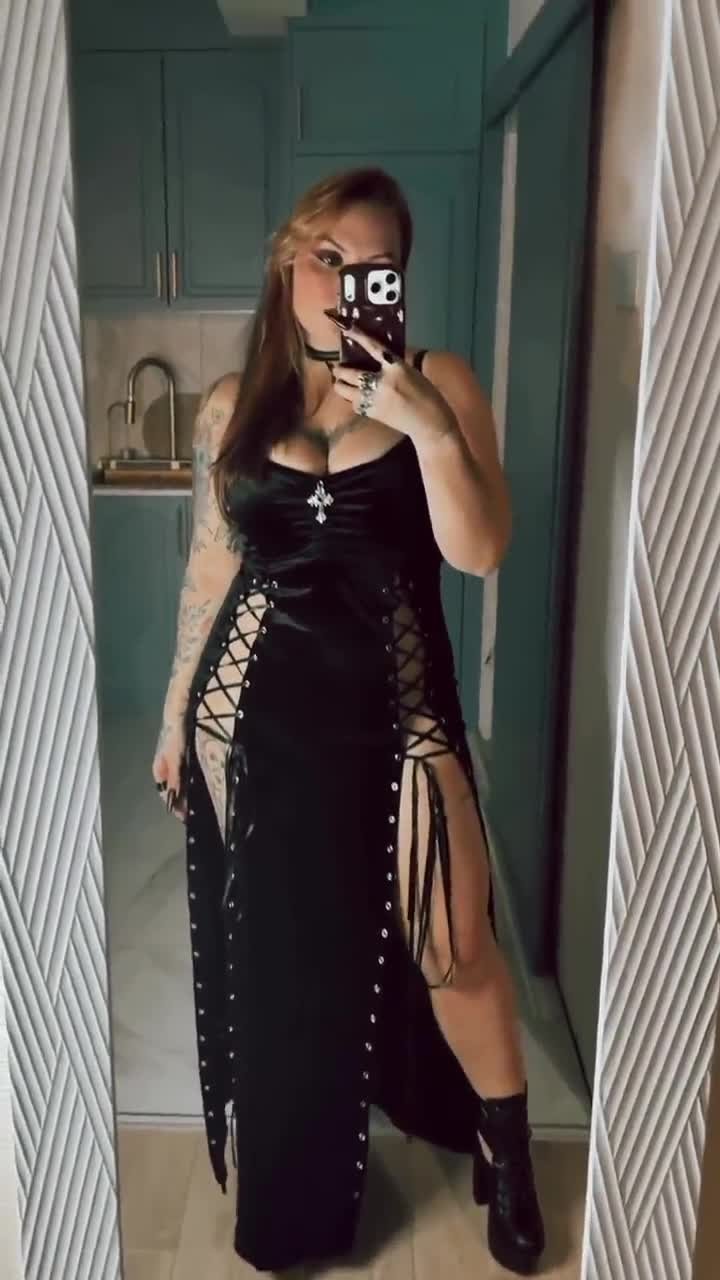 [User Submitted] Failed Serbian Goth TikTok Creator Doesn't Want You to Know She Secretly Loves BBC (10)