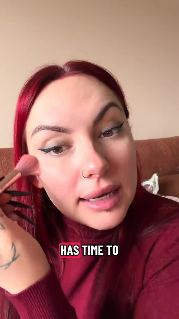 [User Submitted] Failed Serbian Goth TikTok Creator Doesn't Want You to Know She Secretly Loves BBC (4)