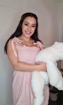 Blonde cutie got used