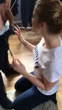 Le Chimpan Blowjob Deepthroat Tease