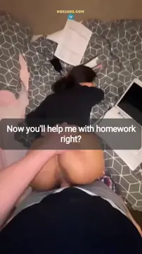 It always starts as tutoring and always with her begging for more. Brown girls just can’t help thems
