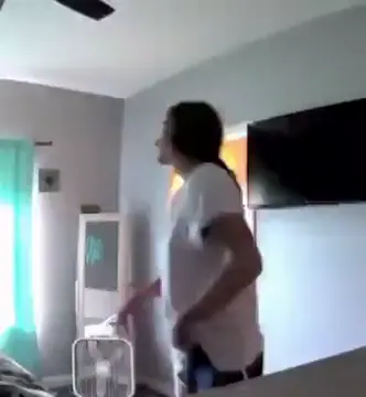 The hottest clothing change ever.