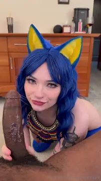 Whitegirlsuckingbbc beim Toben, Amateur-Reel — aufreizend