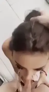 Facefucking this girl i met on the balcony