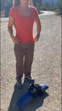 Gorgeous Public Big Tits Portrait Clip