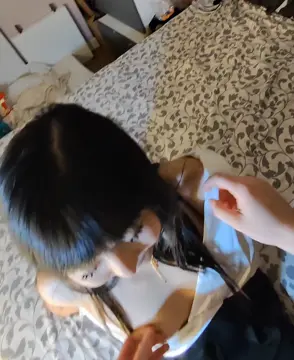 first time trying that… i didn’t back out 🤭 Threesome