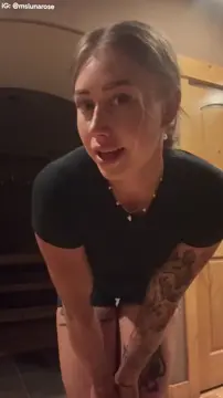 Sultry Squirt Public Vertical Video