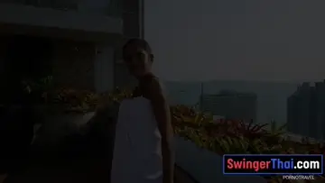 Anal fucking my big ass Thai girlfriend in POV